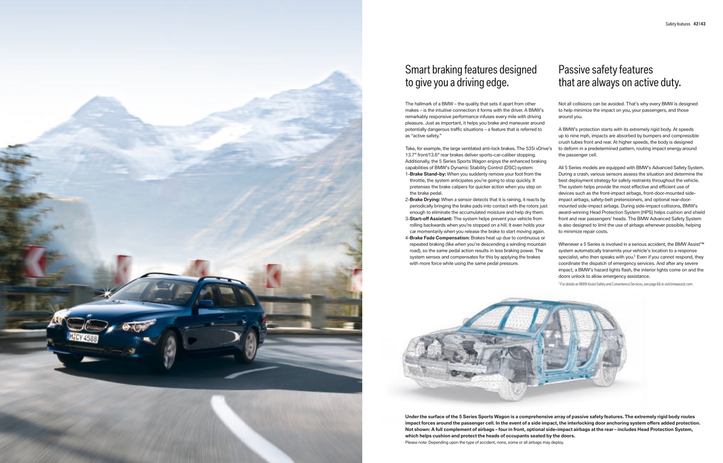 2010 BMW 5-Series Wagon Brochure Page 15